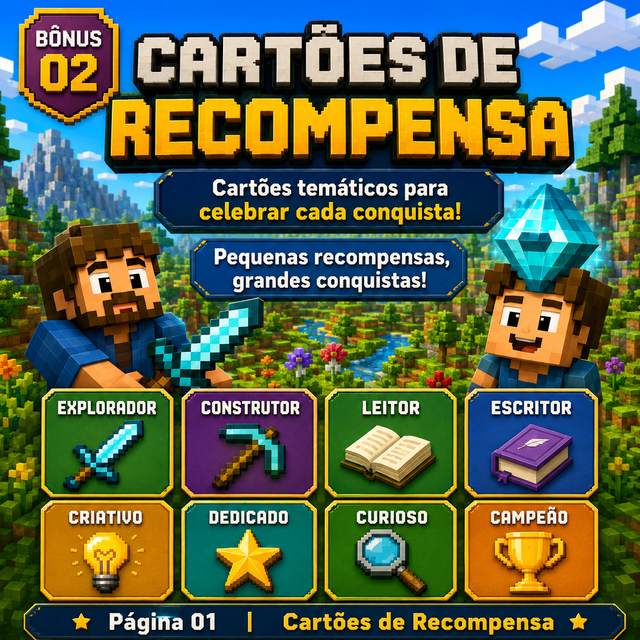 Cartões de recompensa