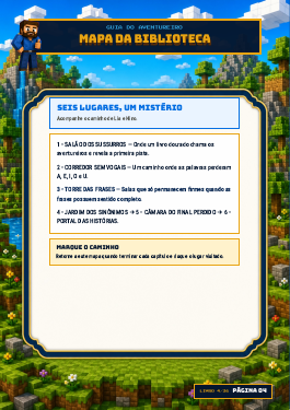Página do livro-jogo